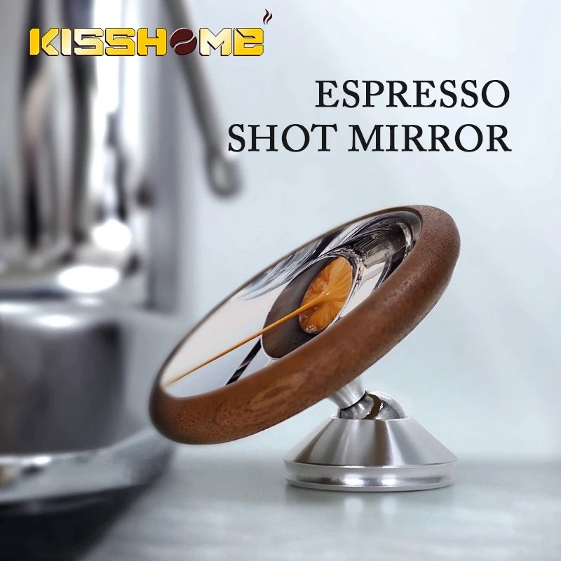 Espresso Extraction Shot Mirror With Magnetic Mount 0