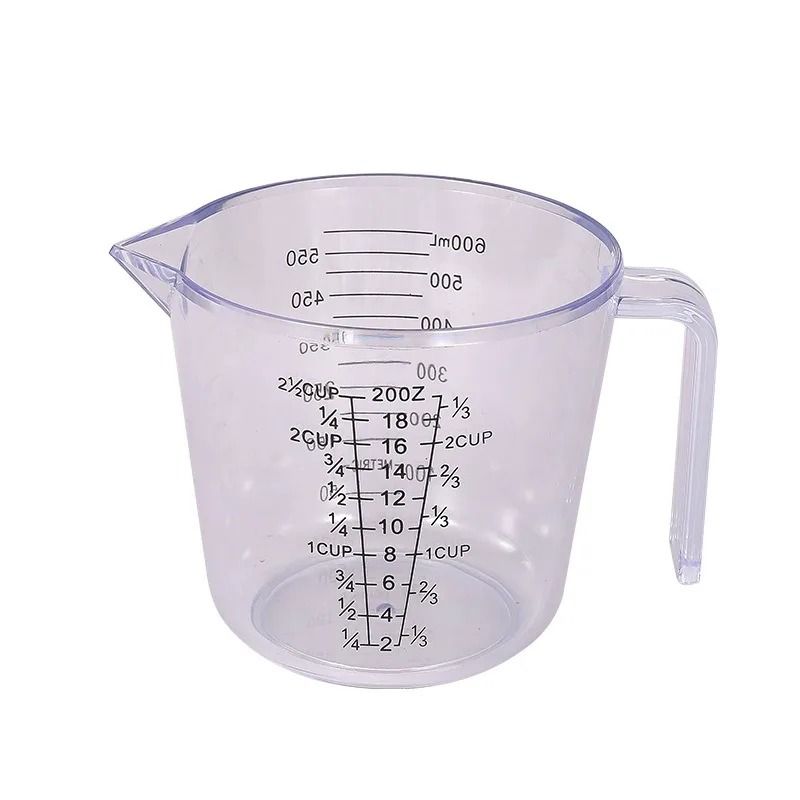 Plastic Measuring Cup With Pour Spout And Handle 9
