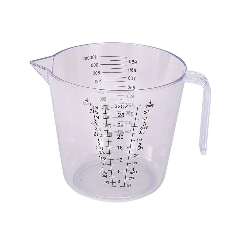 Plastic Measuring Cup With Pour Spout And Handle 10
