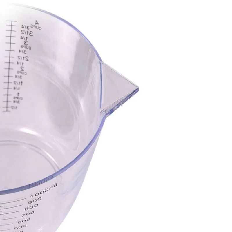 Plastic Measuring Cup With Pour Spout And Handle 4