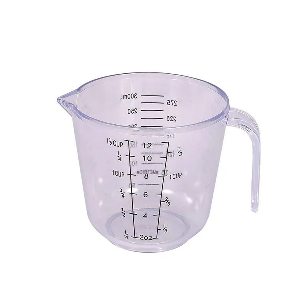 Plastic Measuring Cup With Pour Spout And Handle 8