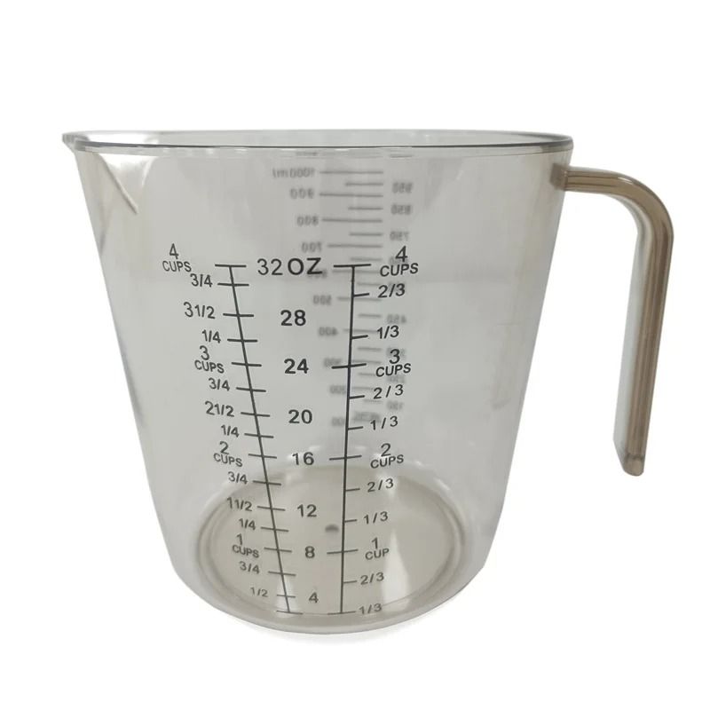 Plastic Measuring Cup With Pour Spout And Handle 13