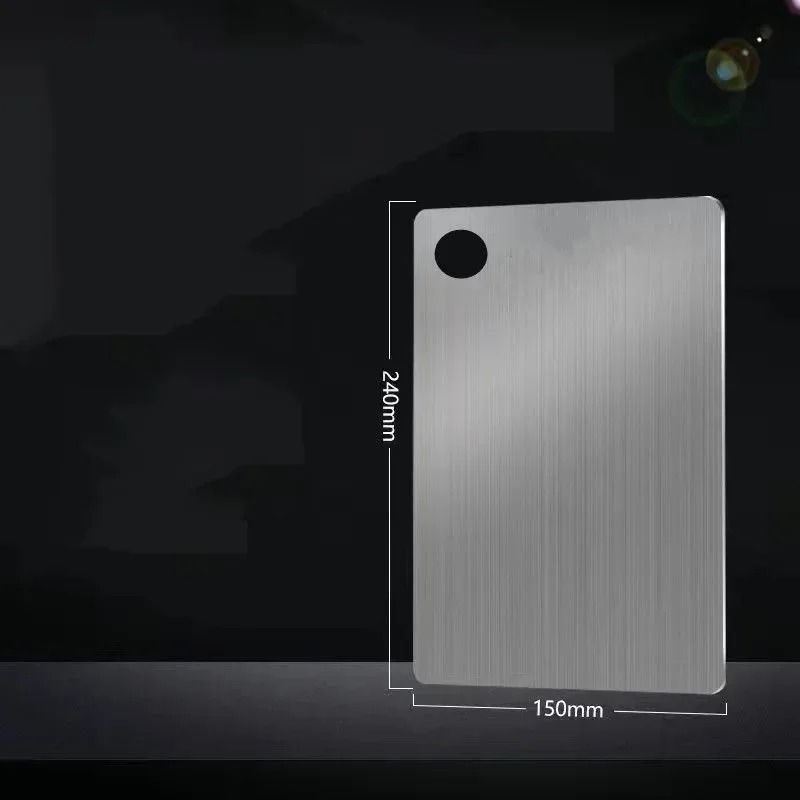 Stainless Steel Cutting Board For Kitchen Prep And Dough Kneading 7