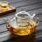 Heat Resistant Glass Teapot With Built In Filter 0