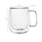 Clear Double Wall Glass Mug For Coffee And Tea 9