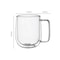 Clear Double Wall Glass Mug For Coffee And Tea 8
