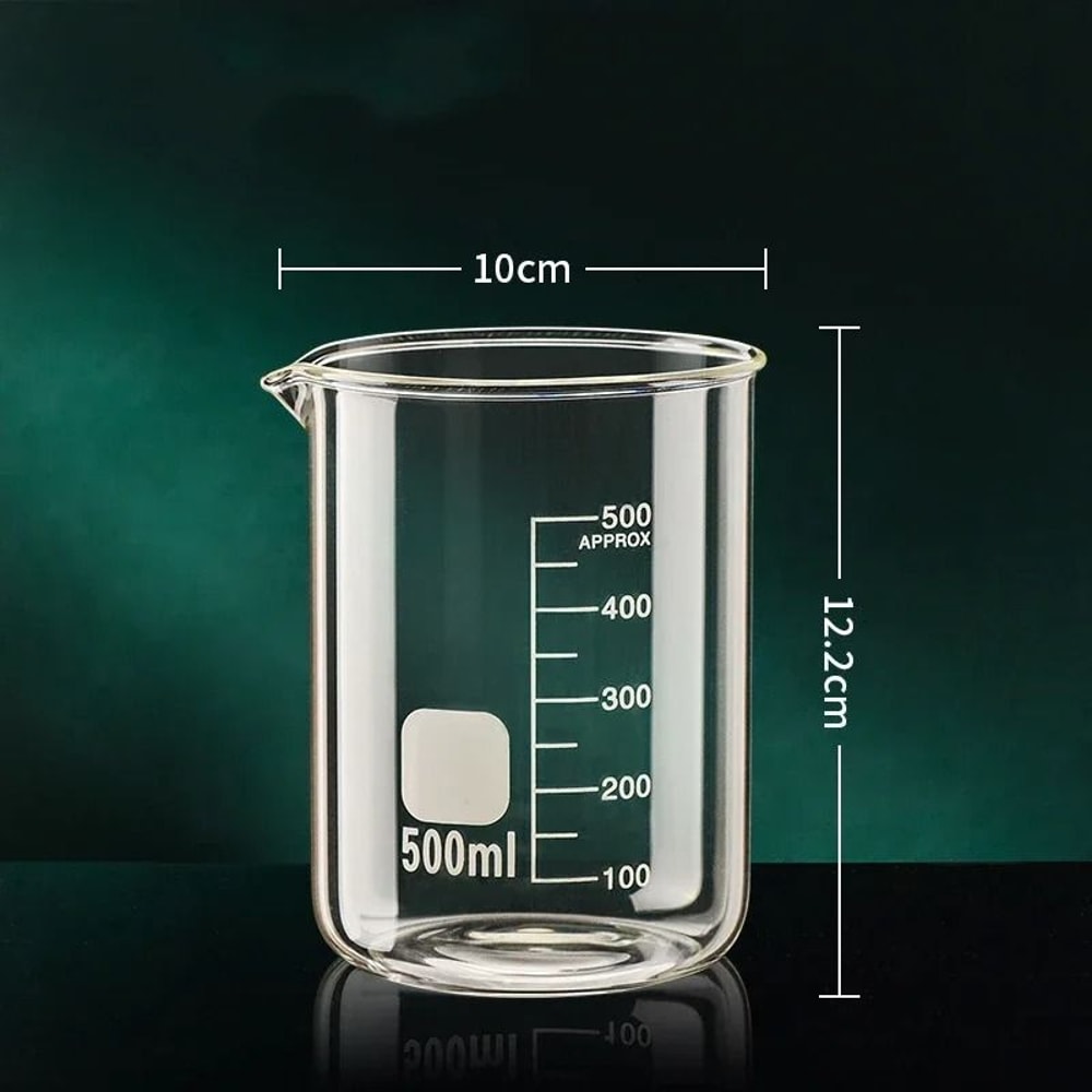 Borosilicate Glass Measuring Cup With Clear Scale 11
