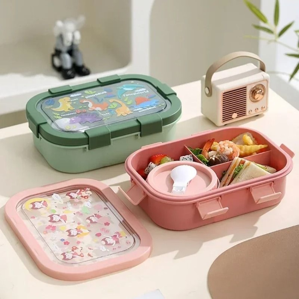 Leak Proof Bento Lunch Box With Soup Bowl 1