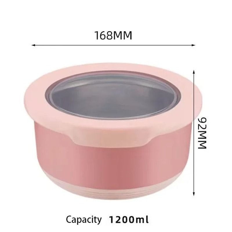Stainless Steel Food Storage Bowl With Sealing Lid 16