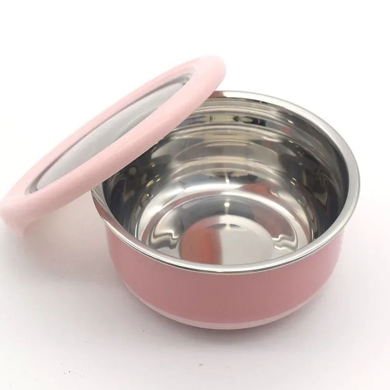 Stainless Steel Food Storage Bowl With Sealing Lid 6