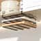 Stainless Steel Over Sink Kitchen Organizer Rack With Hooks 2