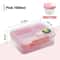 Double Layer Bento Lunch Box With Carry Handle 10