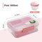 Double Layer Bento Lunch Box With Carry Handle 10