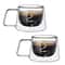 Double Wall Glass Espresso Cup With Handle 0