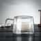 Double Wall Glass Espresso Cup With Handle 3