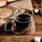 Double Wall Glass Espresso Cup With Handle 5