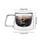 Double Wall Glass Espresso Cup With Handle 6