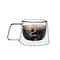 Double Wall Glass Espresso Cup With Handle 7