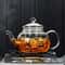 Heat Resistant Borosilicate Glass Tea Pot With Filter 4