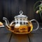 Heat Resistant Borosilicate Glass Tea Pot With Filter 6