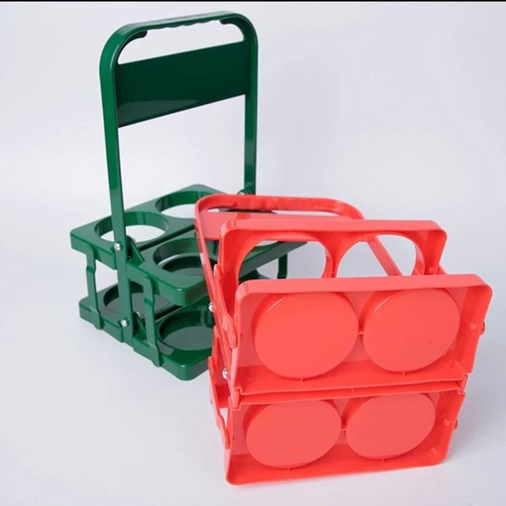 Foldable Drink Carrier Rack For Cups And Bottles 4