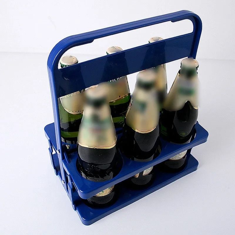 Foldable Drink Carrier Rack For Cups And Bottles 13