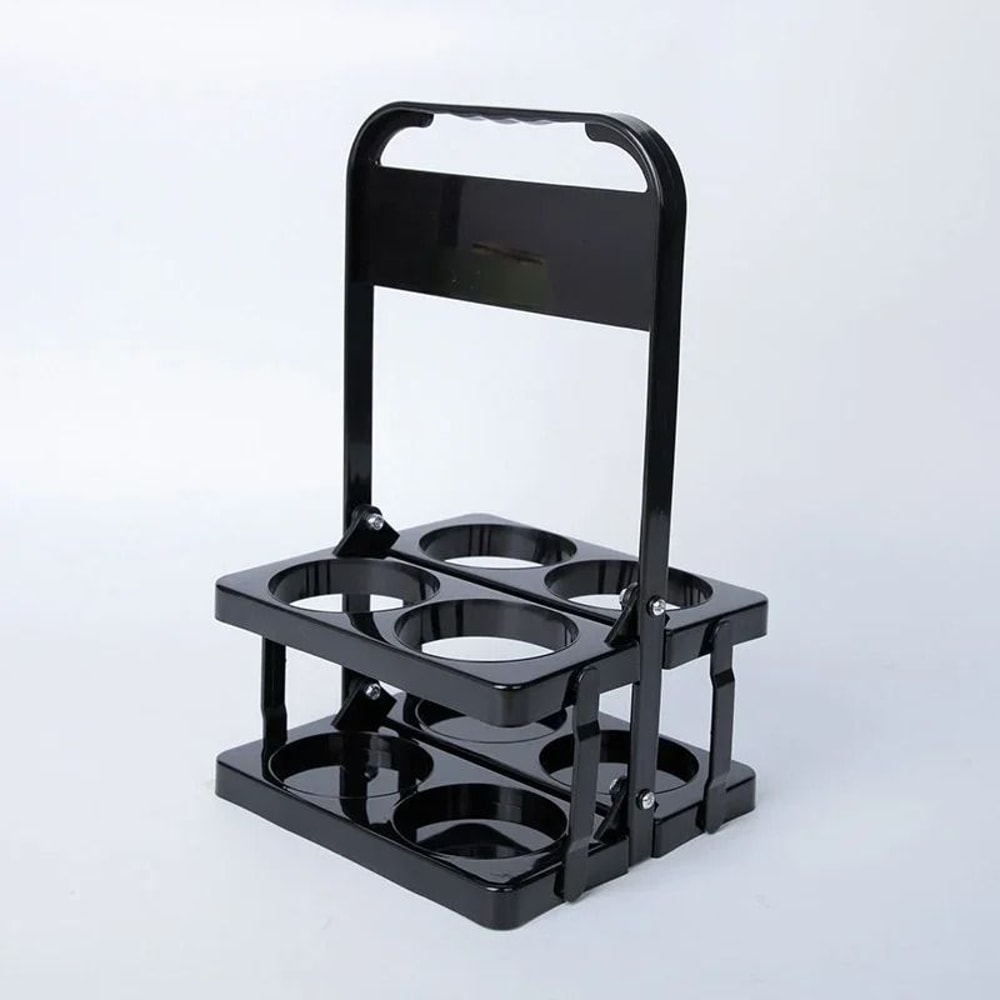 Foldable Drink Carrier Rack For Cups And Bottles 14