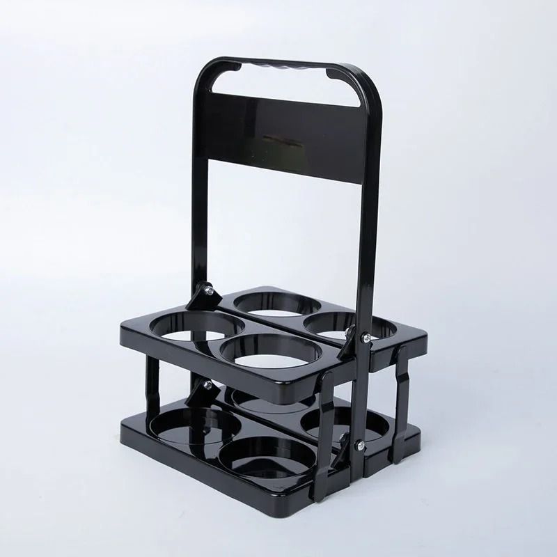 Foldable Drink Carrier Rack For Cups And Bottles 14