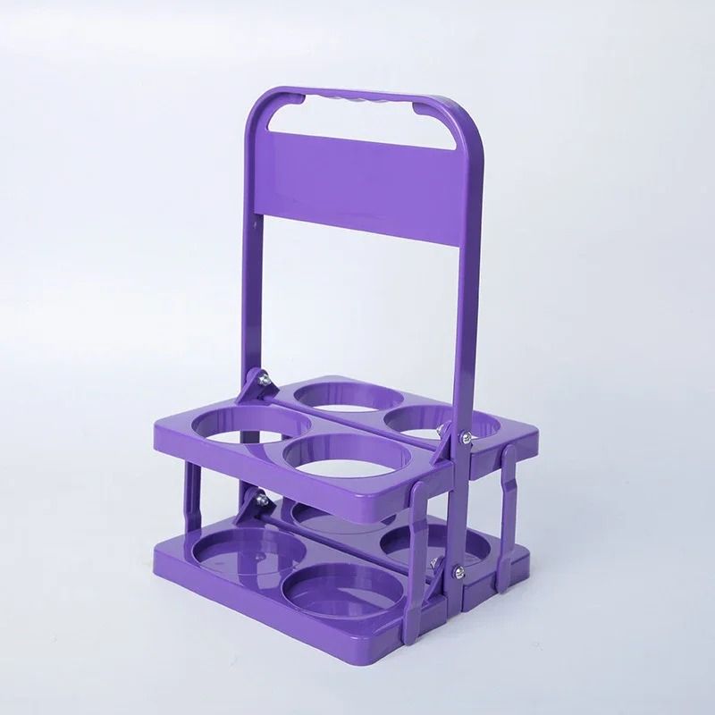 Foldable Drink Carrier Rack For Cups And Bottles 20