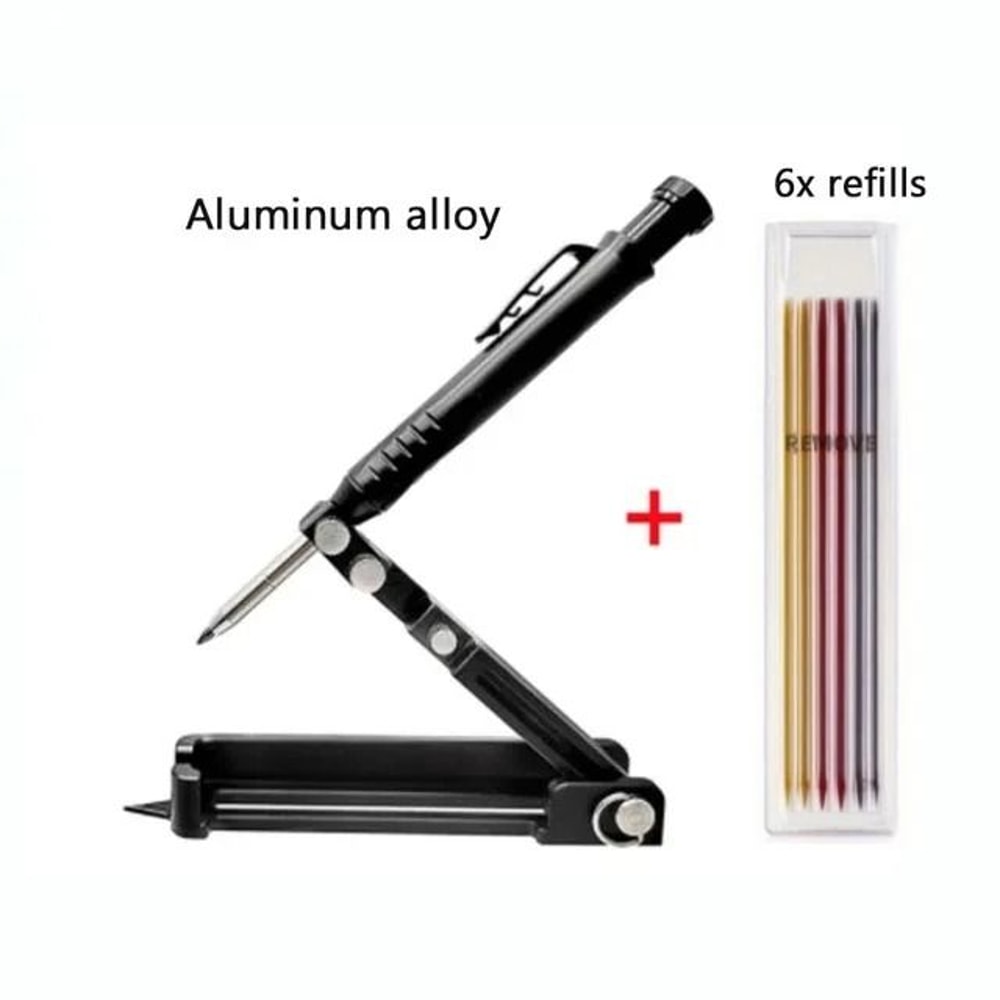 Multifunction Woodworking Scribing Tool With Deep Hole Pencil 9