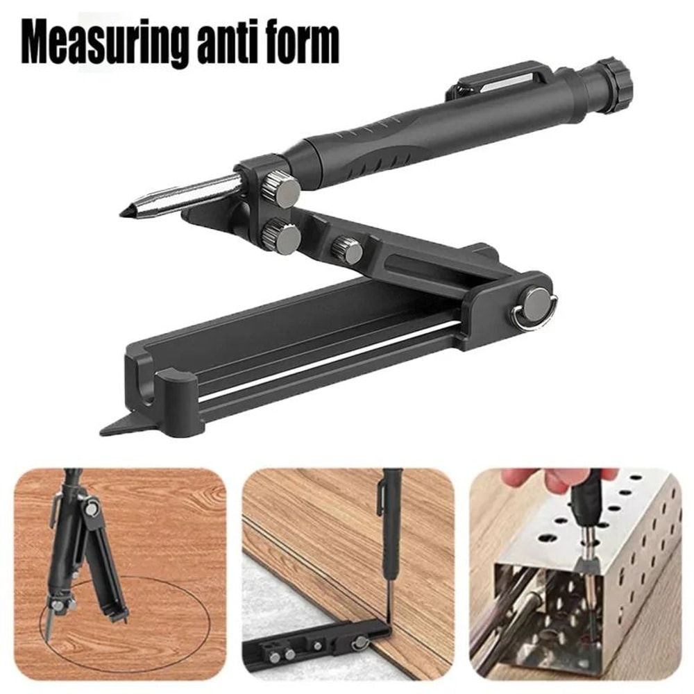 Multifunction Woodworking Scribing Tool With Deep Hole Pencil 2