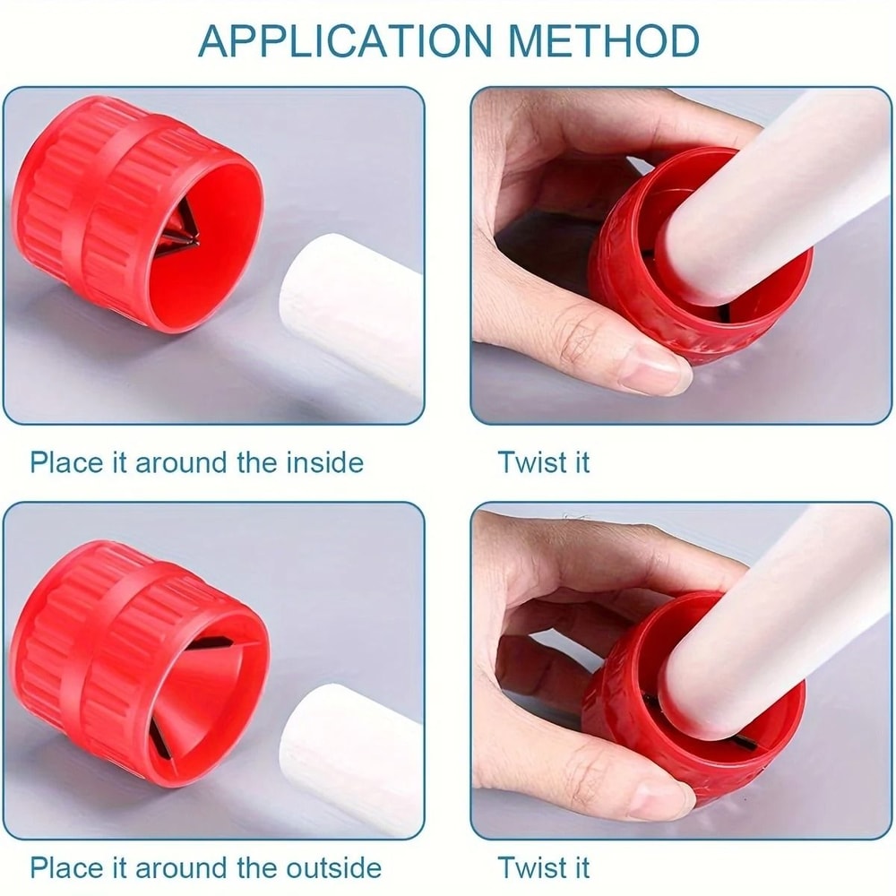 Internal And External Tube Deburring Tool For Metal And Plastic Pipes 3