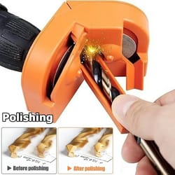 multipurpose drill bit and tool sharpener attachment