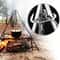 Portable Camping Tripod Hanging Rack For Campfire Cooking 5