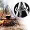 Portable Camping Tripod Hanging Rack For Campfire Cooking 5
