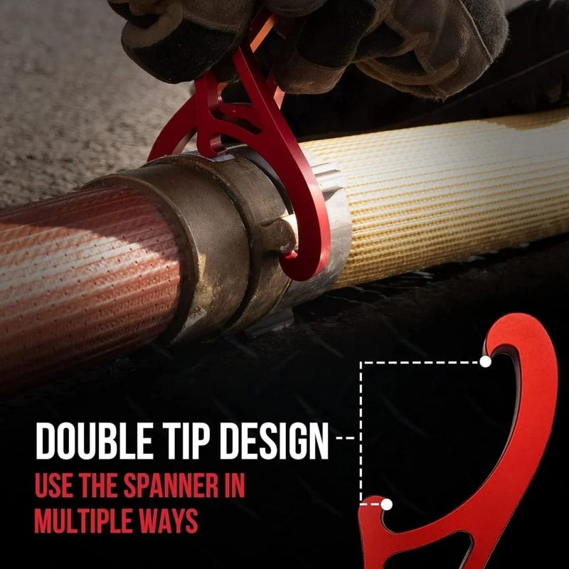 Mini Firefighter Spanner Wrench Set Lightweight Emergency Tool 4