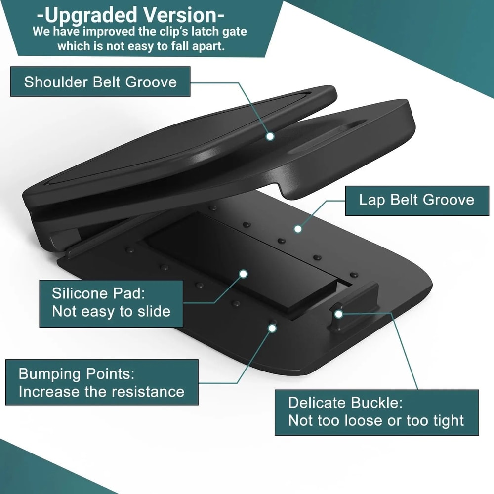 Car Seat Belt Adjuster Clips For Comfort And Fit 1