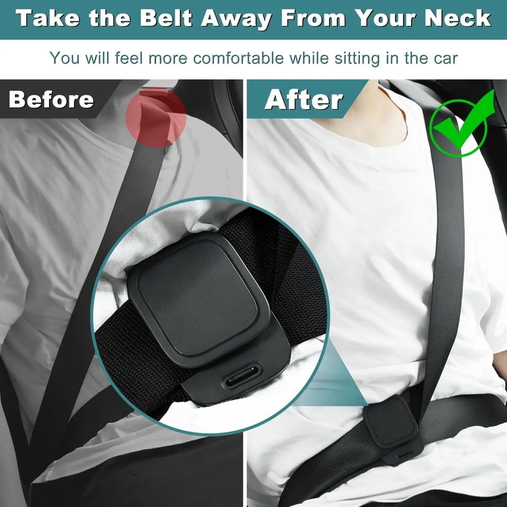Car Seat Belt Adjuster Clips For Comfort And Fit 3