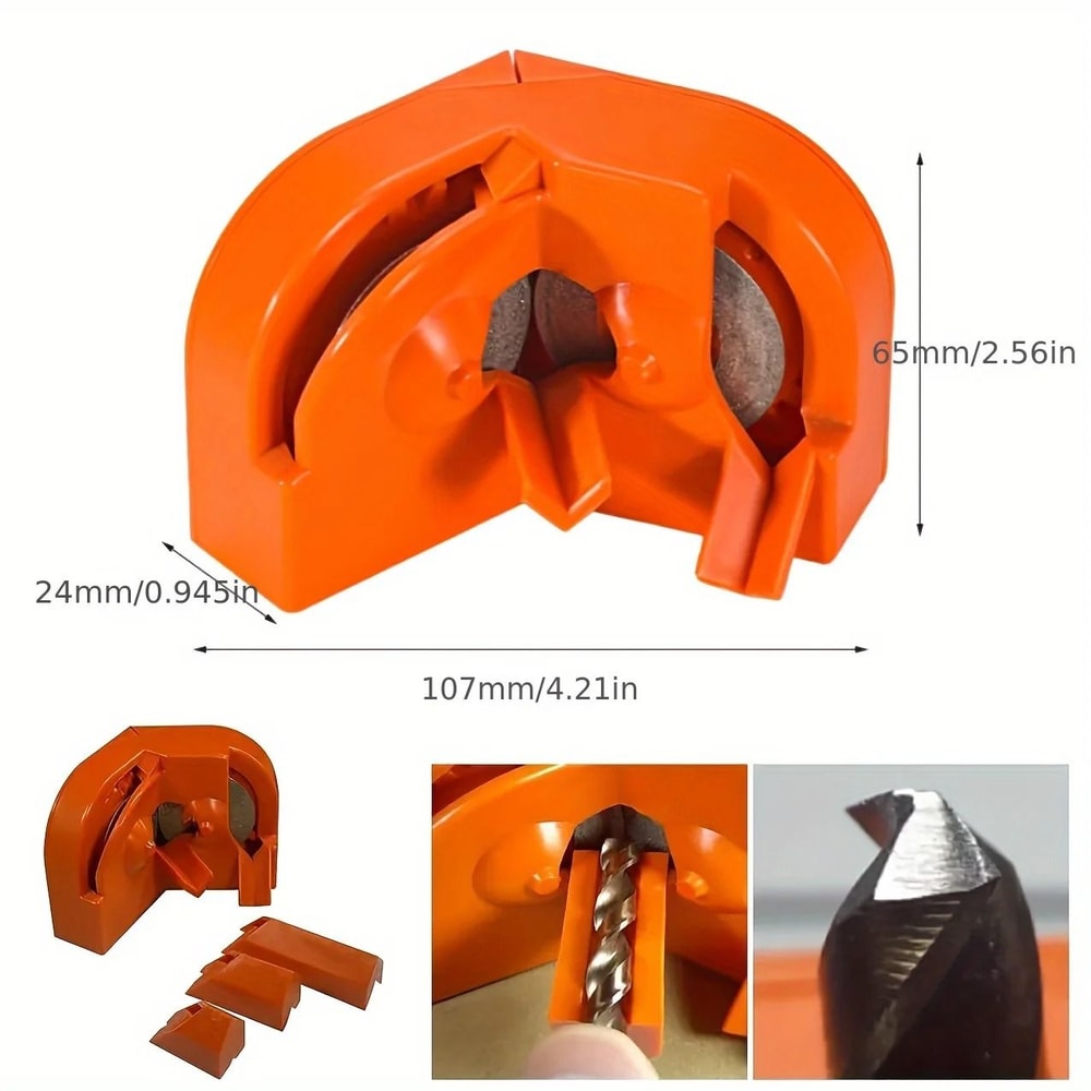 Portable Drill Bit Grinder Sharpener Attachment 2