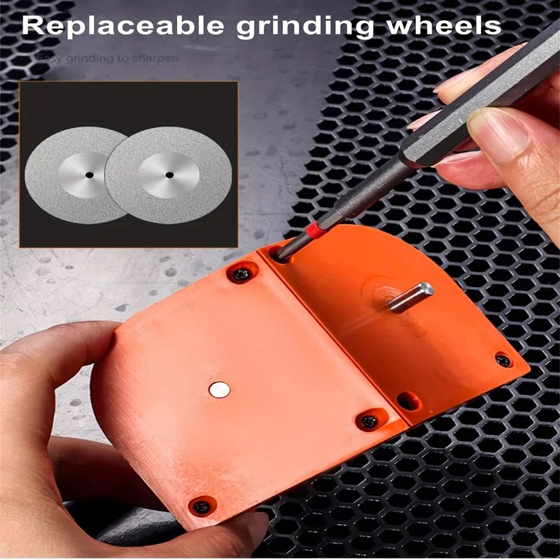 Portable Drill Bit Grinder Sharpener Attachment 4