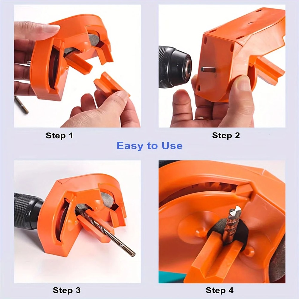 Portable Drill Bit Grinder Sharpener Attachment 5
