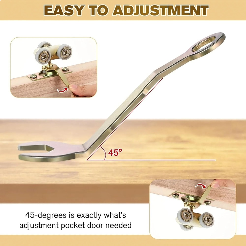 Pocket Door Adjustment Wrench For Sliding And Bifold Doors 3