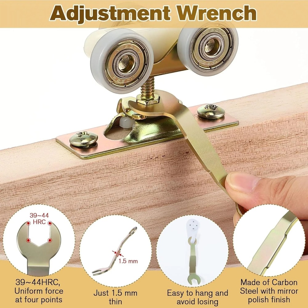 Pocket Door Adjustment Wrench For Sliding And Bifold Doors 4
