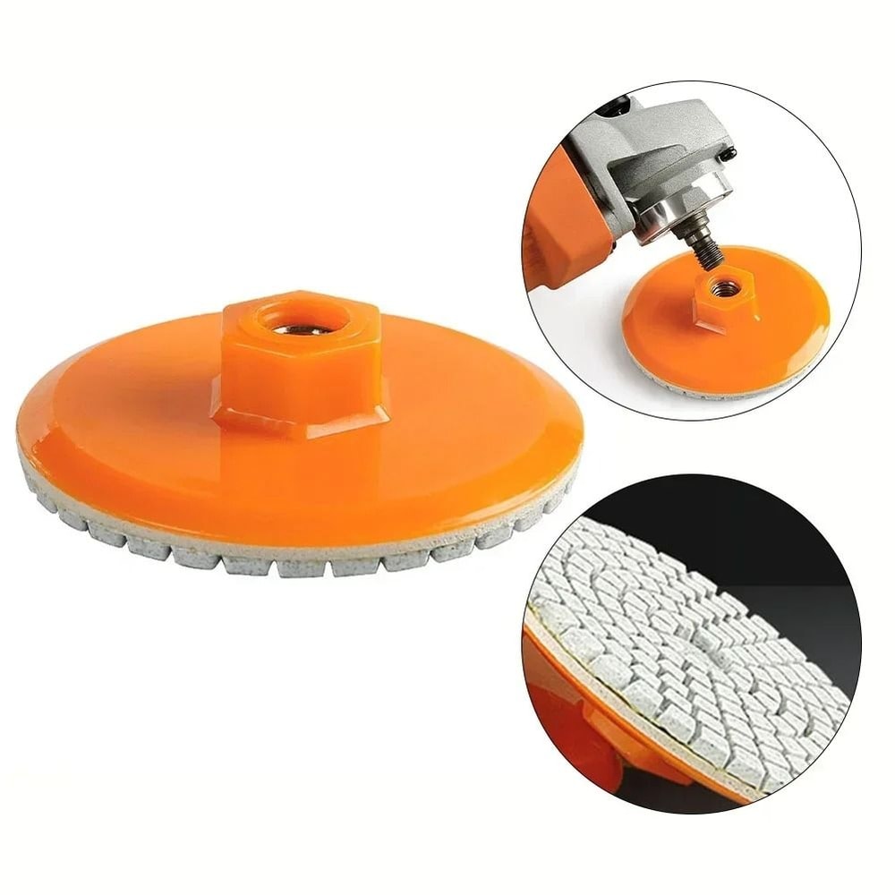 3 Inch Diamond Polishing Pad For Stone And Concrete 1