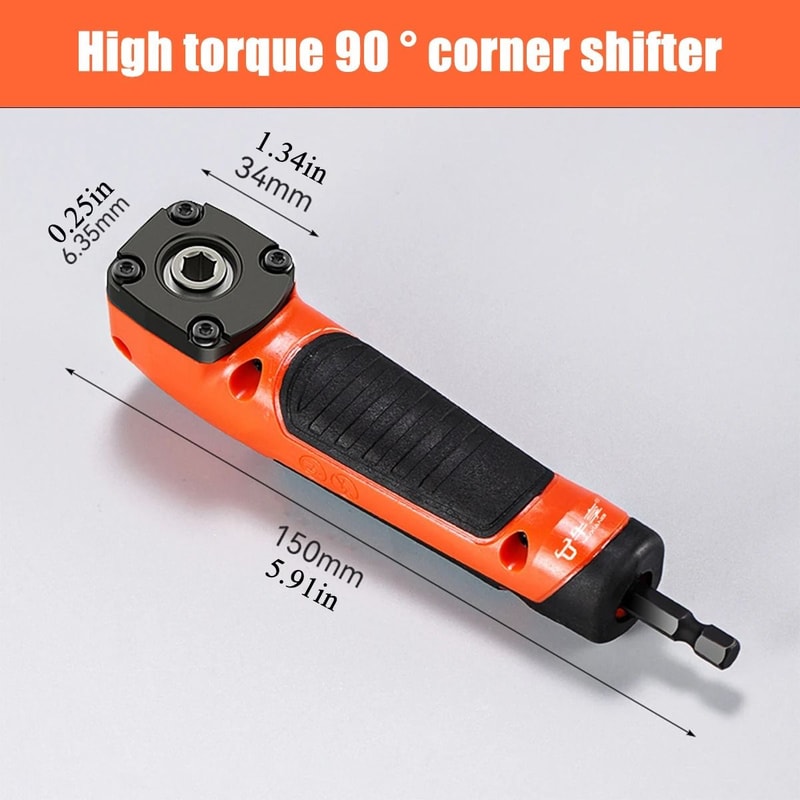 Right Angle Electric Screwdriver Adapter With High Torque 6
