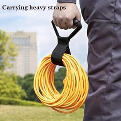 heavy duty nylon storage strap for garage hose and tool organization
