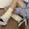 Lolita Style Knitted Leg Warmers For Women 1