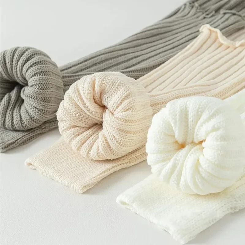 Lolita Style Knitted Leg Warmers For Women 4