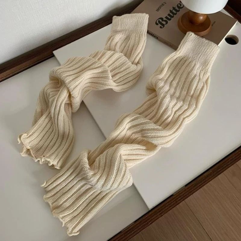 Lolita Style Knitted Leg Warmers For Women 7