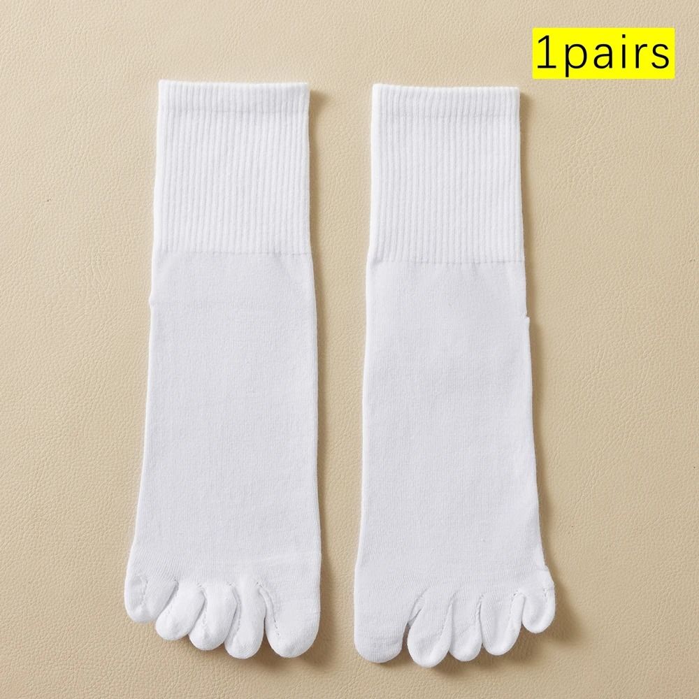 Mens Cotton Toe Socks For Sports And Daily Wear 8